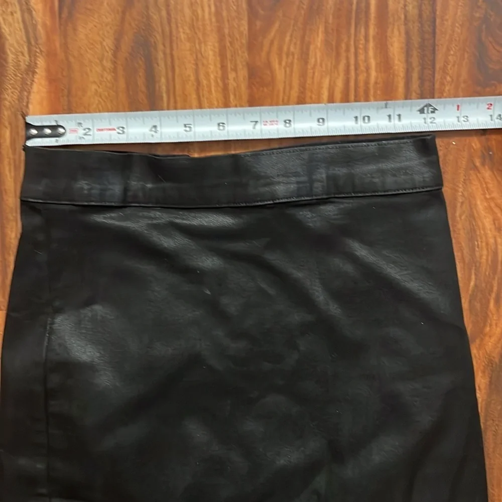 7 For All Mankind - Faux Leather Maxi Skirt - Size 24